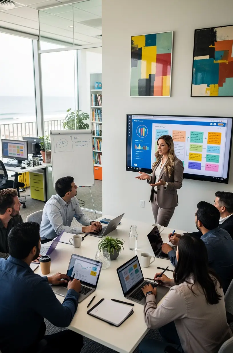 Agile methodologies for team efficiency and workflows