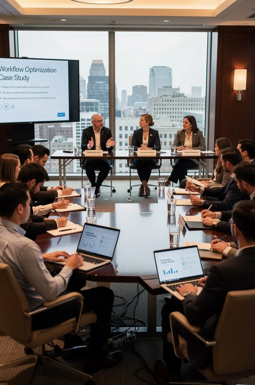 Improving organizational communication channels and workflows